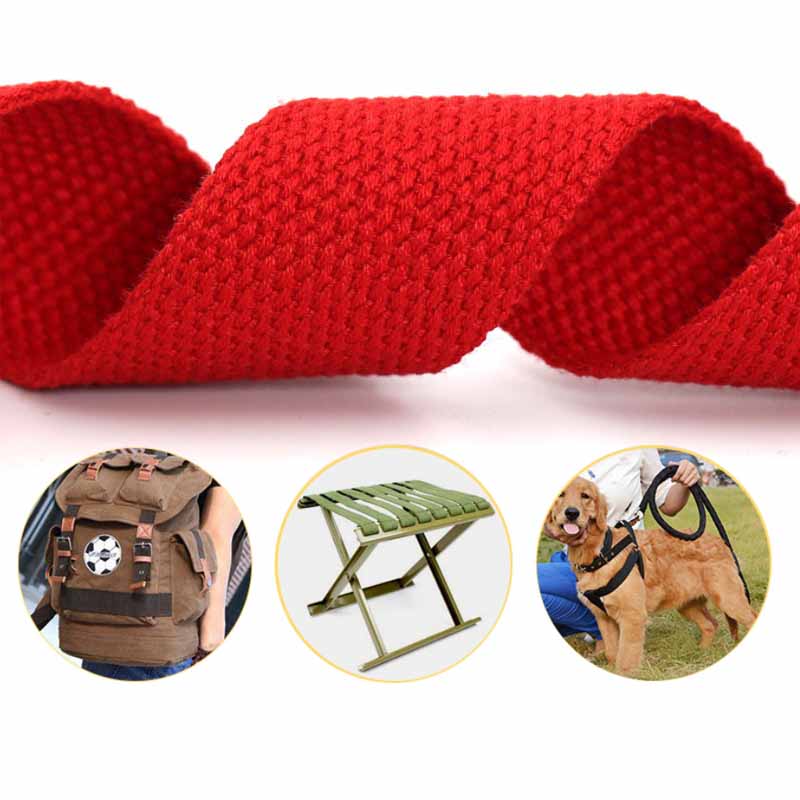 Poly-Cotton Webbing 2.5-5cm