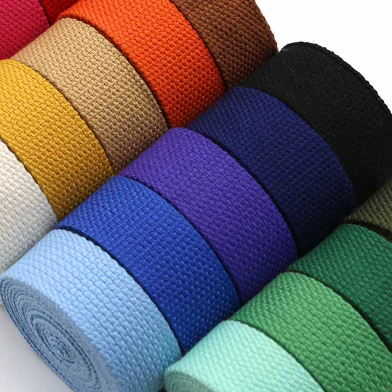 Poly-Cotton Webbing 2.5-5cm